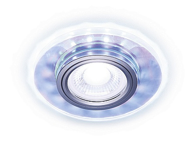 Ambrella S211 PR хром/перамутровый /MR16+3W(LED COLD) Светильник