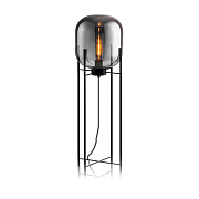 Kink Light Торшер Лорейн черный/серый d38 h140 E27 1*40W