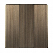 Werkel Набор клавиш для выключателя трехклавишного (бронзовый) WL12-SW-3G-CP