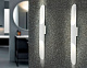 Ambrella FW236/2 SWH белый песок G9/2 max 40W 600*60*80 (лампы LED G9 7W 4200K) Бра