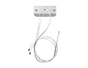 Ambrella FA650 WH 120*60*30 Комплект для подвеса светильника белый