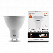 Gauss LED MR16 9W GU10 3000К Abc