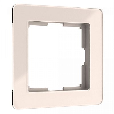 Рамка на 1 пост Acrylic (айвори) W0012743