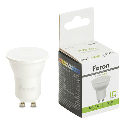 Feron MR11 LB-271 (5W) 230V GU10 4000K Лампа светодиодная 
