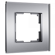 Рамка на 1 пост Werkel Senso (серебряный, стекло soft-touch) W0013106