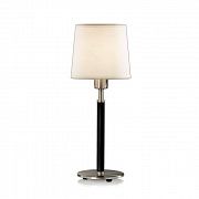 Настольная лемпа ODEON LIGHT 21T266/ ODL12 275 никель/абажур "рогожка" E14 40W 220V GLEN