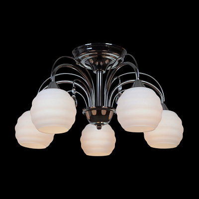 Linvel LV 8416/5 черный хром Люстра