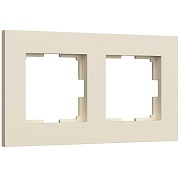 Рамка на 2 поста Slab (айвори матовый) W0022962