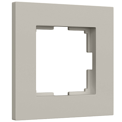 Рамка на 1 пост Slab (дымчатый софт) W0012917