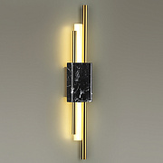 ODEON LIGHT Бра MIDCENT 10W 3000К MARMI золотистый