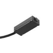 Ввод питания трековый 220V чёрный COLIBRI