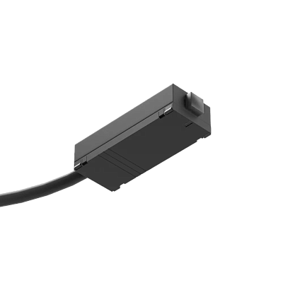 Ввод питания трековый 220V чёрный COLIBRI