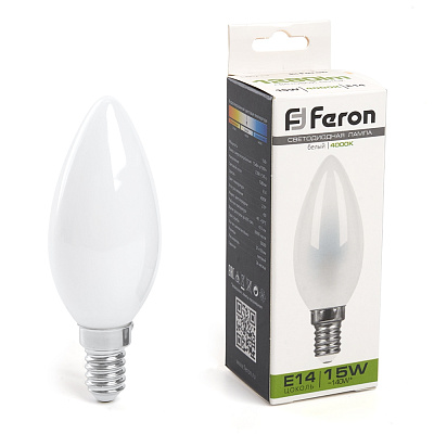 Свеча LED 15W E14 4000K LB-717 Feron