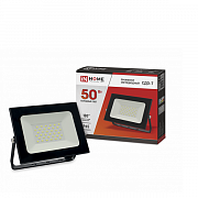 IN HOME сд СДО-7 50Вт 230В 6500К IP65 черный Прожектор