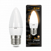 Свеча LED 9.5W E27 3000K Gauss (1/10/50)