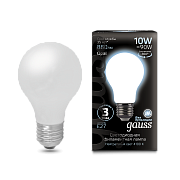 Gauss LED milky Globe 10W Е27 4100К 860lm Лампа