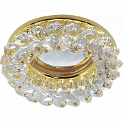 Ecola MR16 CD4141 GU5.3 Прозрачный/Золото, FD1618EFY (10/30)
