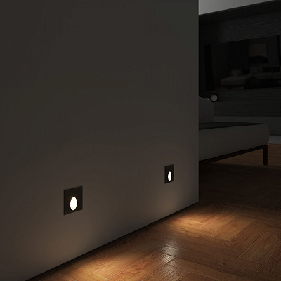 Elektrostandard Встраиваемая LED подсветка MRL LED 1102 чёрный IP65