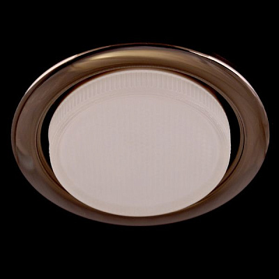 Ecola GX53 H4 черный хром Светильник Ecola GX53 H4 светильник встраив. без рефл.  Черный хром 38x106 (к+)  [FB53H4ECB.]