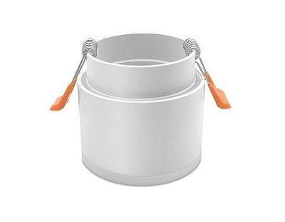 Ambrella TN339 SWH белый песок GU5.3 D65*60 Светильник встаиваемый