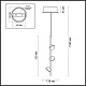 Подвес ODEON LIGHT Verica 4156/9L L-VISION