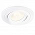 Ambrella TN102501 WH белый GU5.3 D92*28 Светильник встраиваемый поворотный