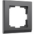 Werkel Stark W0011864 Рамка на 1 пост (графит матовый)