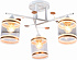 10481/3 WH+FGD Люстра E27*60W (6)