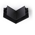 Ambrella Коннектор угловой для накладного шинопровода Magnetic GL3372 BK черный 85*85*H53.7