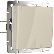 Werkel W1171203 Розетка влагозащищенная с защитной крышкой (слоновая кость)