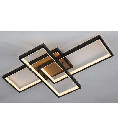 MaxLight Decor 4017 140W Black светильник с ПДУ 3000-6500К
