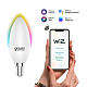 Gauss LED Candle 5.0W E14 2700-6500K RGBW C37 Smart Home Лампа светодиодная Умный Дом