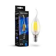Свеча на ветру LED 6.0W E14 4000K Voltega