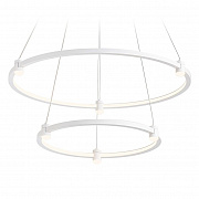Ambrella FL5505/2+6 WH белый 45W 3000K/4200K/6400K D600/400*1300 (без ПДУ) Люстра