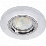 Ecola MR16 DL1650 GU5.3 Glass Стекло Круг Матовое/Хром, FN1650EFF