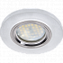 Ecola MR16 DL1650 GU5.3 Glass Стекло Круг Матовое/Хром Светильник