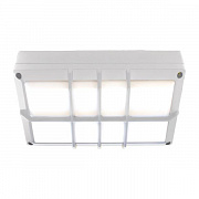 Ecola GX53 LED B4158S IP65 белый Светильник накладной матовый