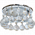 Ecola GX53 H4 Glass Круглый с большими хрусталиками на прямом подвесе  Прозрачный , 
