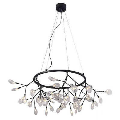 CrystalLux Evita sp45 D black/transparent 1690/245D Люстра