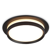 Светильник встраиваемый TN5215 BK черный GX53 max 15W D105*40