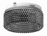 Насадка передняя D60mm N6151 BK тонированный D60*H25mm Out20mm MR16 (для корпуса светильника)