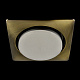 Ecola GX53 H4 Square черненая бронза Светильник квадратный