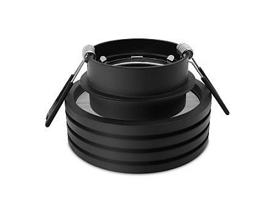 Ambrella TN302 SBK черный песок GU5.3 D92*60 Светильник встраиваемый
