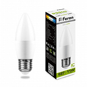 Свеча LED 11W Е27 4000К LB-770 Feron