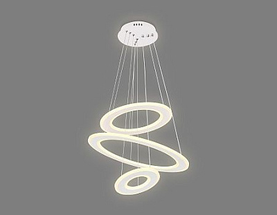 Ambrella FA432 WH белый 160W D470*630 (ПДУ РАДИО 2.4G) Светильник