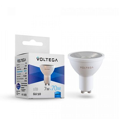Voltega Лампа светодиодная Sofit reflector  7W  GU10  4000К