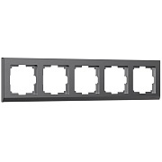 Рамка на 5 постов Werkel Stark (графит матовый) W0051864