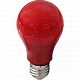 Ecola globe LED 12,0W E27 A60 220V color Red Красный Лампа светодиодная
