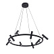 Kink Light 07613-8A,19 Люстра Верония черный d80 h120 Led 8*3W (4000K)
