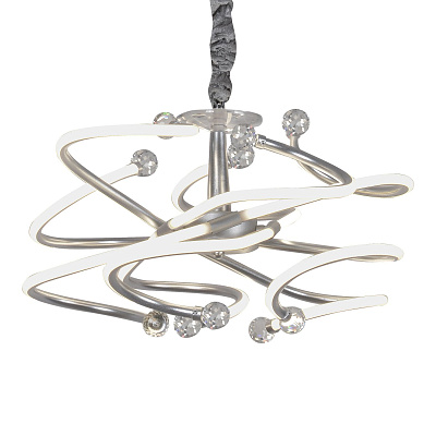 Люстра 2385-10P D450xH222/1110, 10xLEDx9W, 6120LM, 4000K Favourite